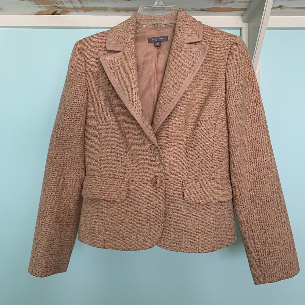 Ann Taylor tweed sport jacket